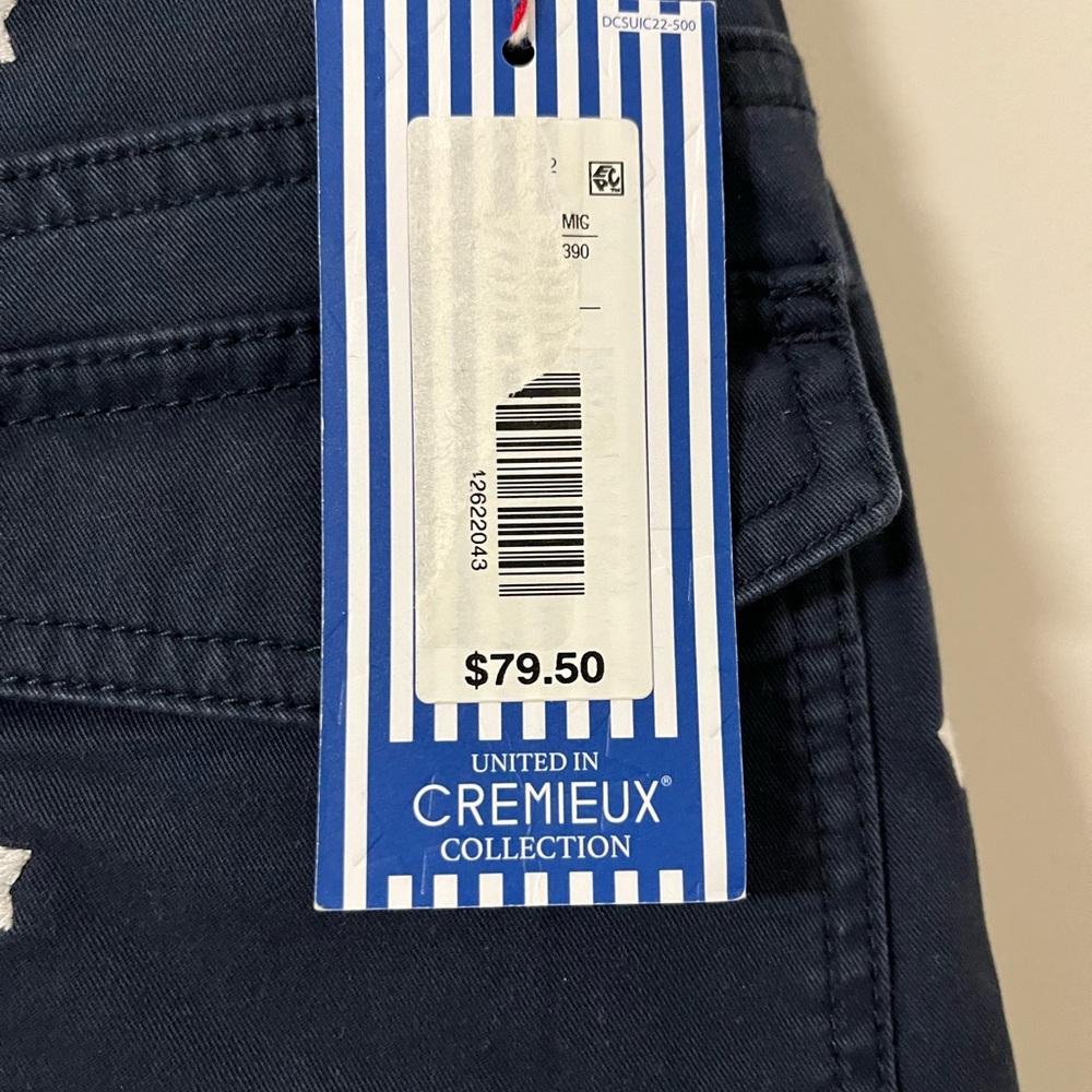 Star Patterned Blue Pants - Picture 5 of 5